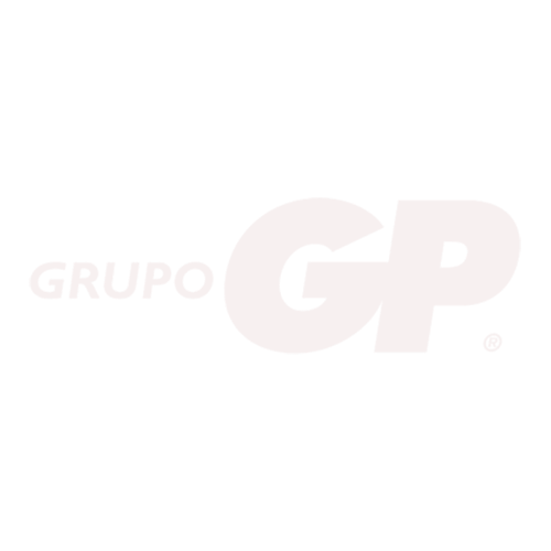 Logotipo de Grupo GP, empresa mexicana líder en construcción, ingeniería y desarrollo de infraestructura