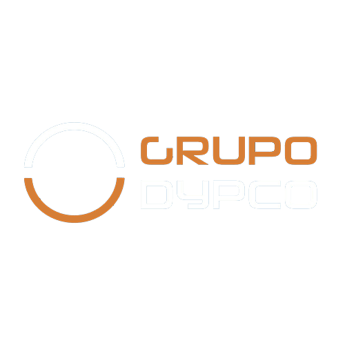 Logotipo de Grupo DYPCO, empresa mexicana especializada en construcción, diseño y gestión de proyectos industriales