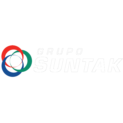 Logotipo de Grupo Suntak, empresa dedicada al desarrollo industrial y de infraestructura en México
