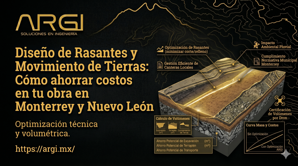 Diseño de Rasantes y Movimiento de Tierras