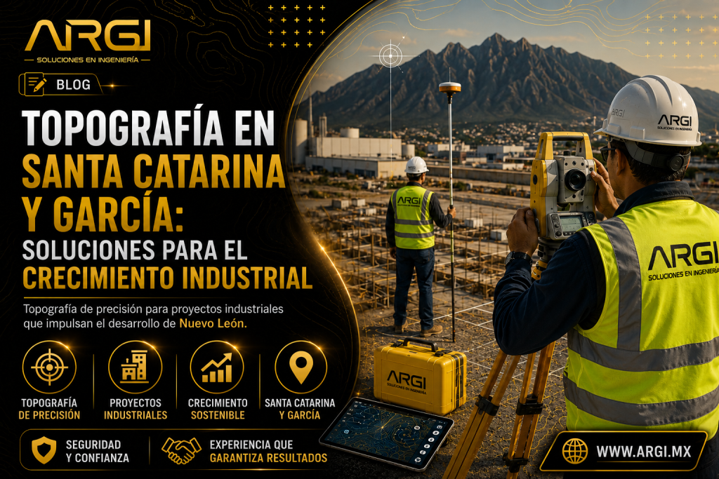 Argi ingenieria servicios Topografía en Santa Catarina y García